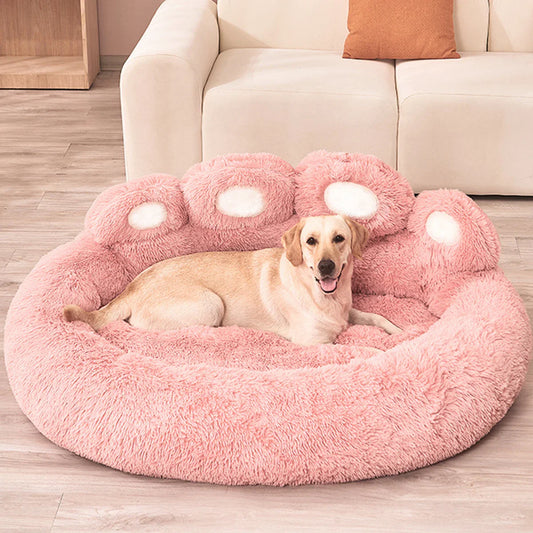 Fluffy Winter Dog Bed